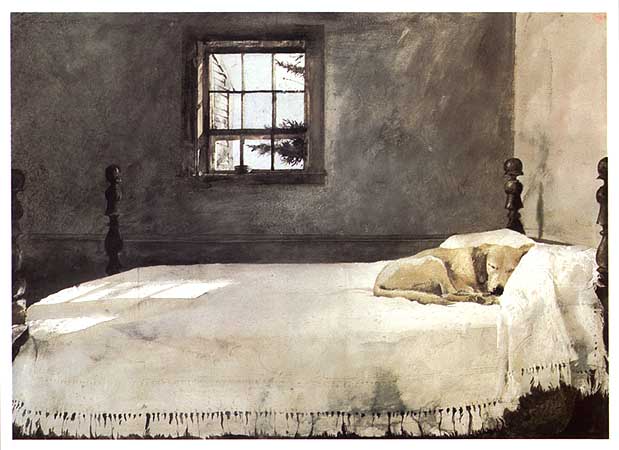 BassetHoundTown Blog/Vlog » Mr. Andrew Wyeth passes at 91 in his ...