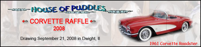 House of Puddles 2008 Corvette Raffle