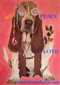 PeaceLoveBassethoundtown